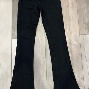 Paige Lou Lou flare black jeans
